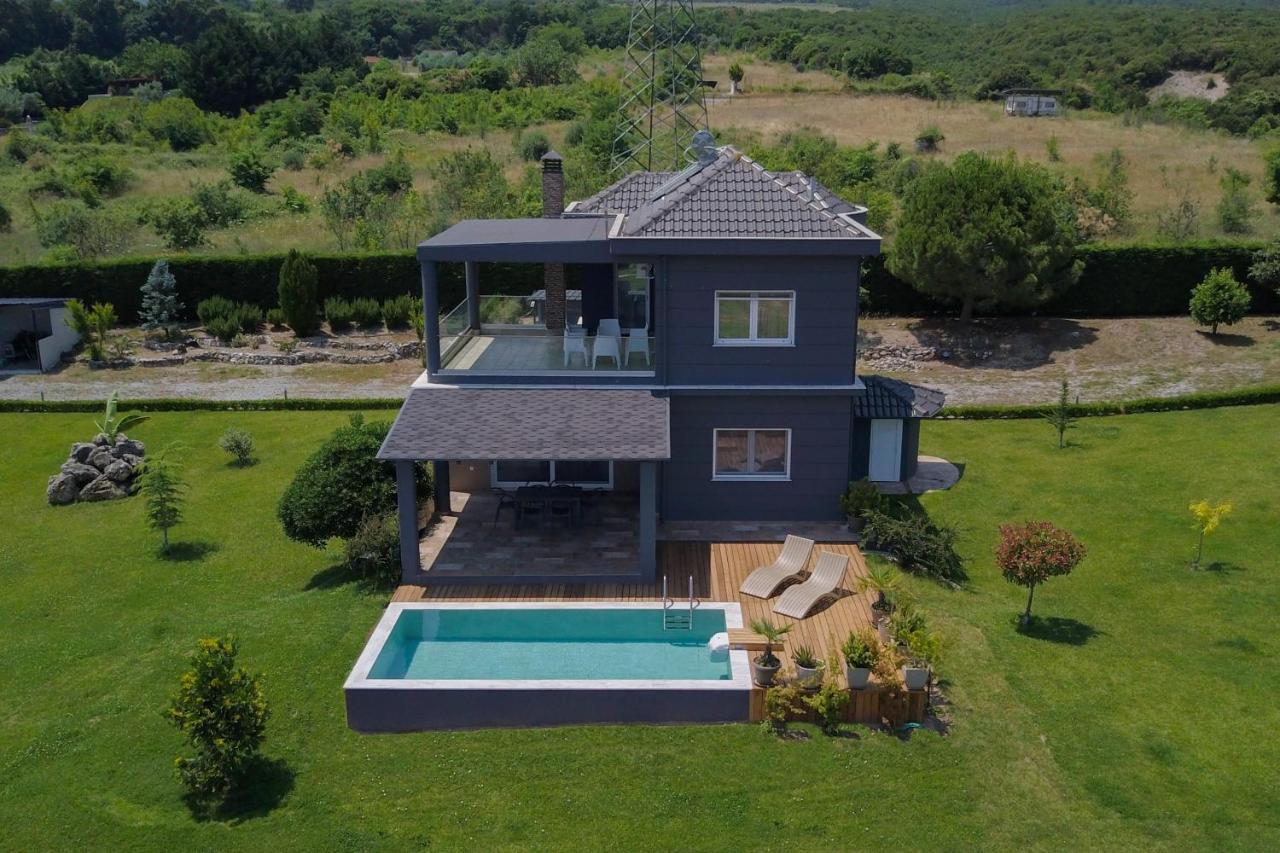 Zeusplace Pool Villa Olympus Riviera Літохоро Екстер'єр фото