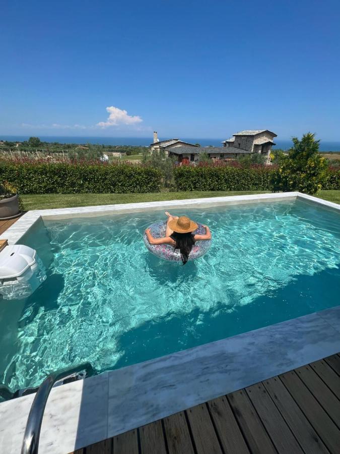 Zeusplace Pool Villa Olympus Riviera Літохоро Екстер'єр фото